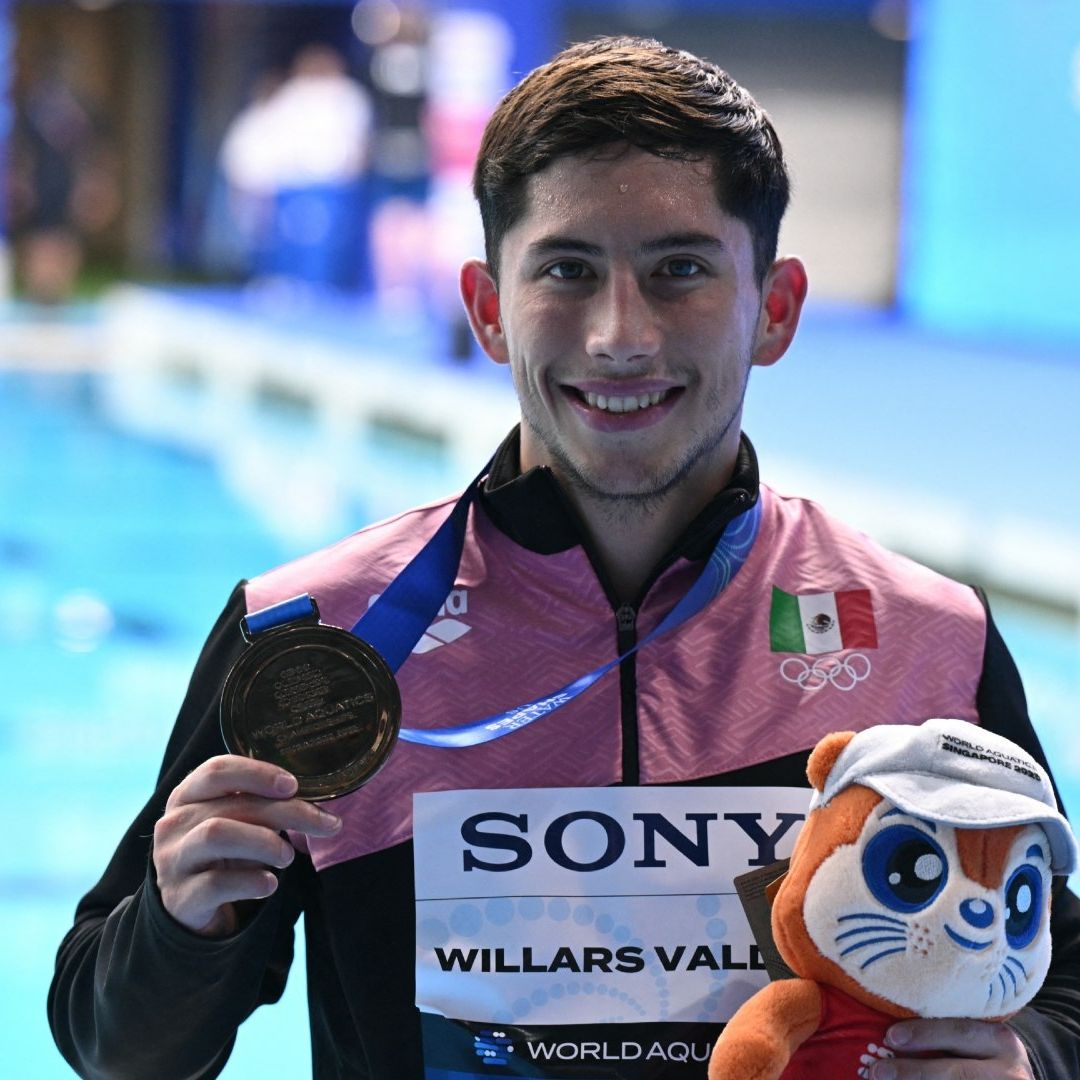 Randal Willars gana medalla de bronce en Mundial de Sinagapur