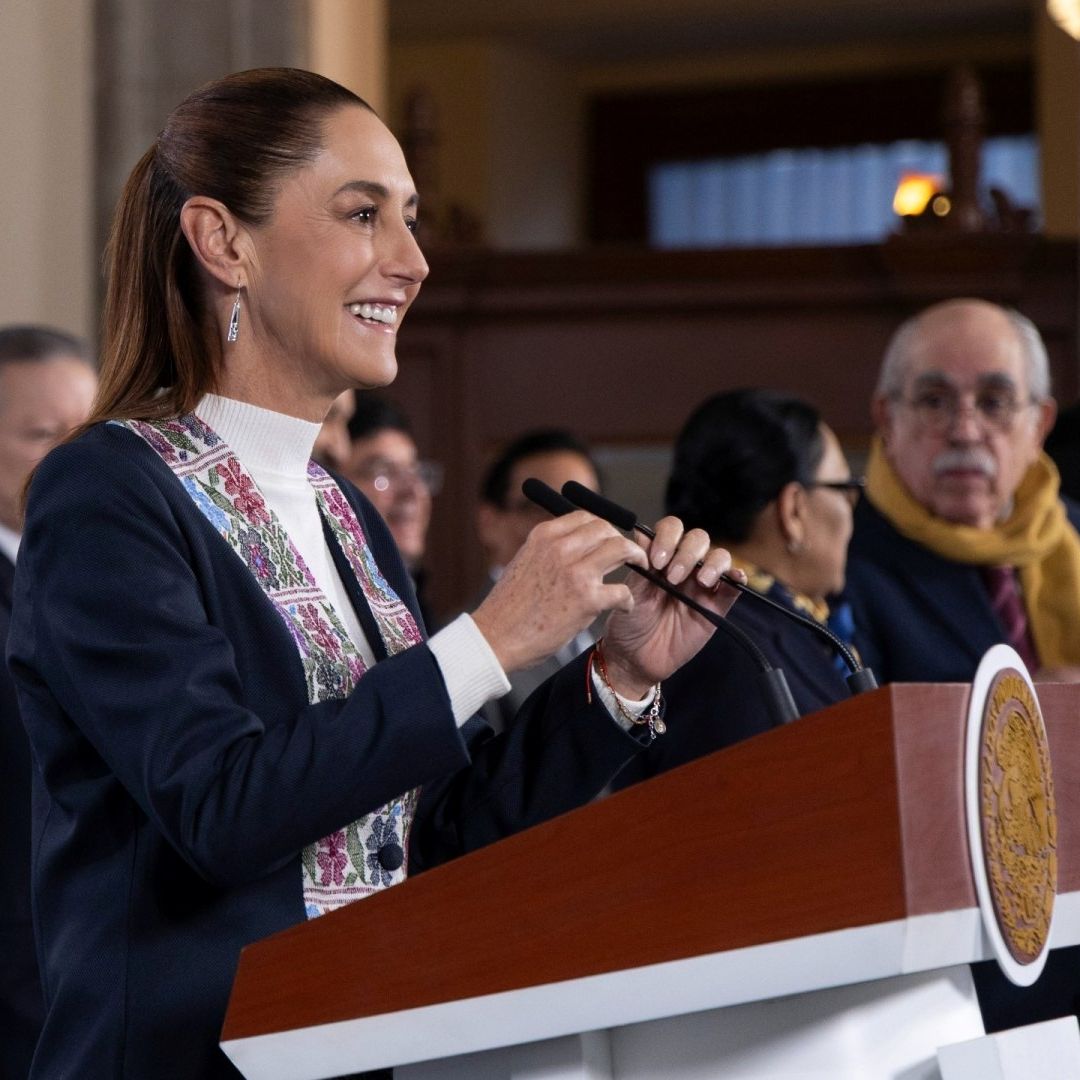 Claudia Sheinbaum, presidenta de México. Foto: Presidencia