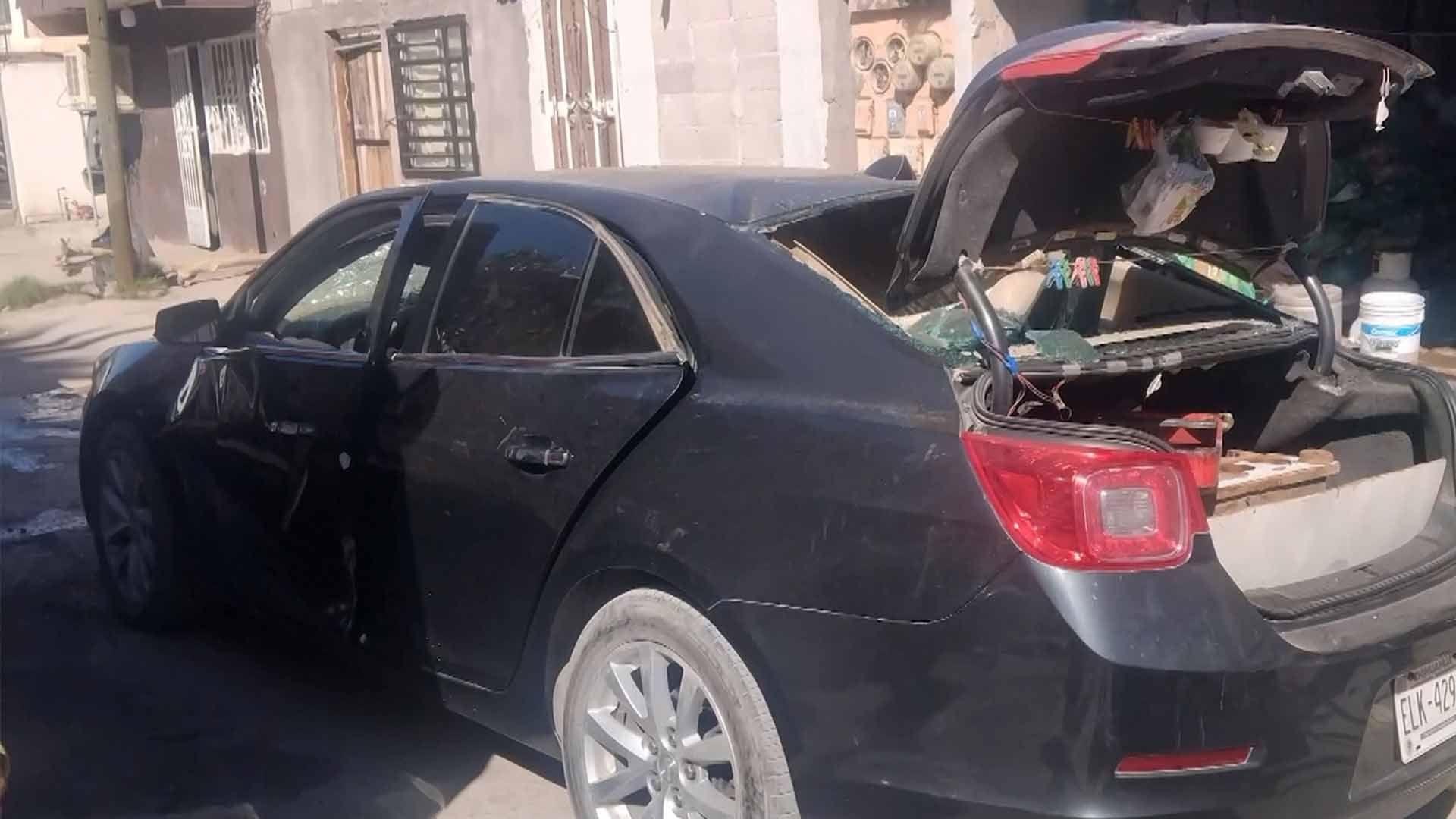Explota Tanque de Gas Dentro de Vehículo en La Laguna; Adulto Mayor Resulta con Quemaduras