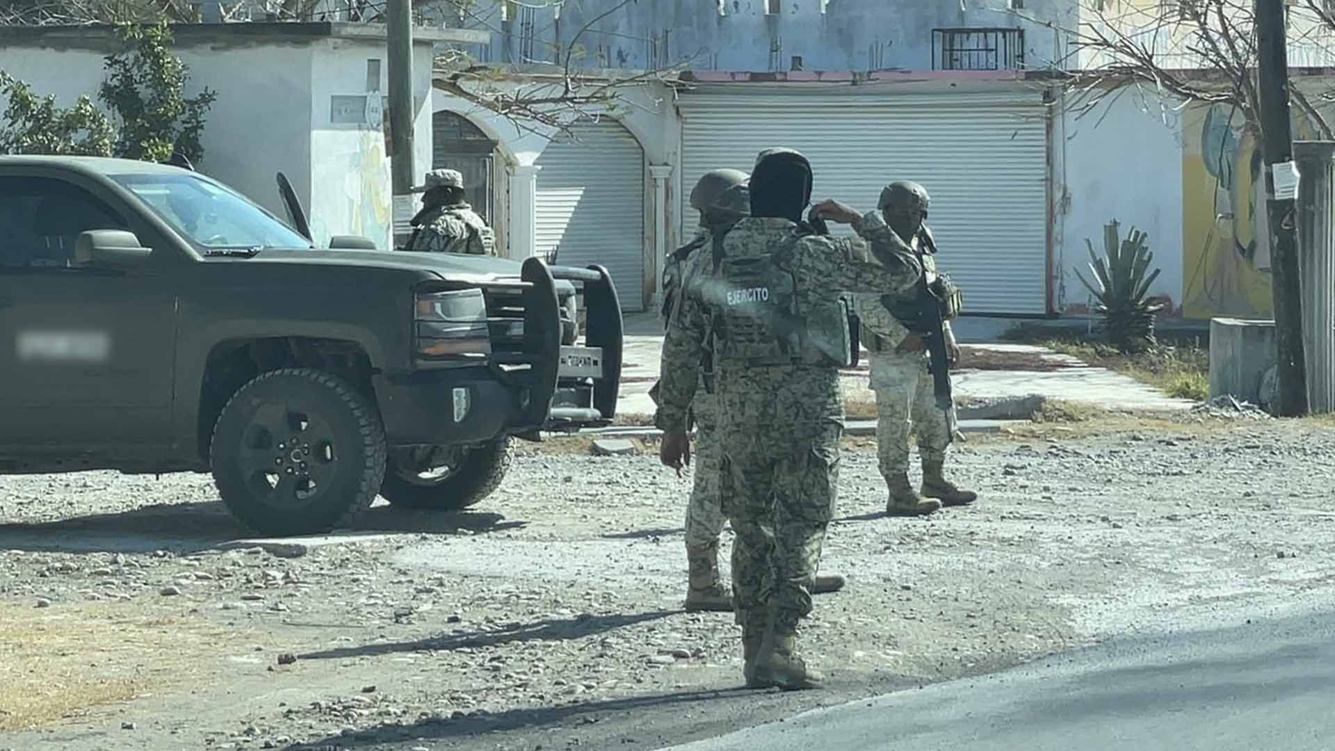 Reportan Operativo de Fuerzas Federales en Ejido Sandoval de Matamoros