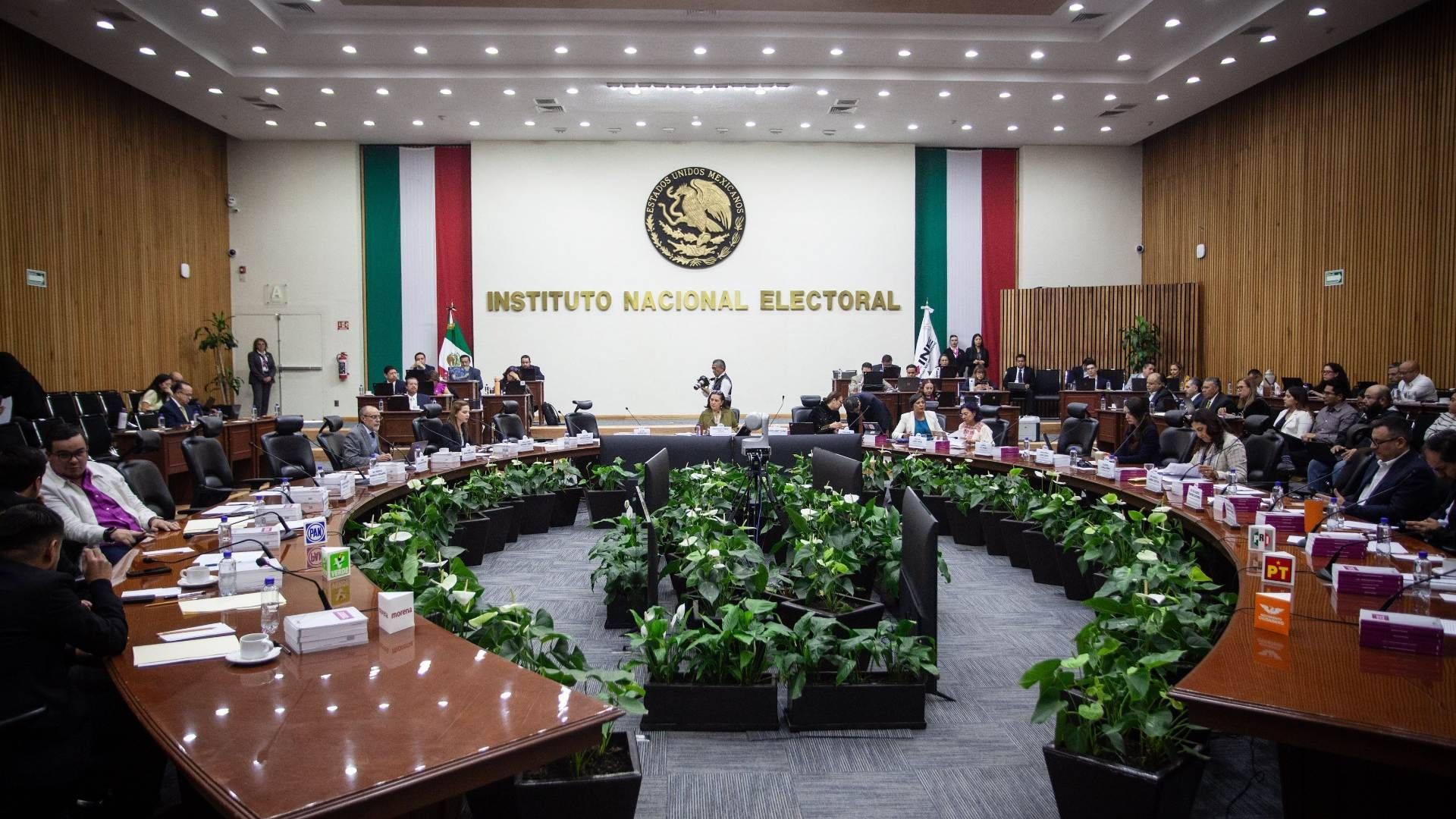 Sesión del Instituto Nacional Electoral (INE). Foto: Cuartoscuro