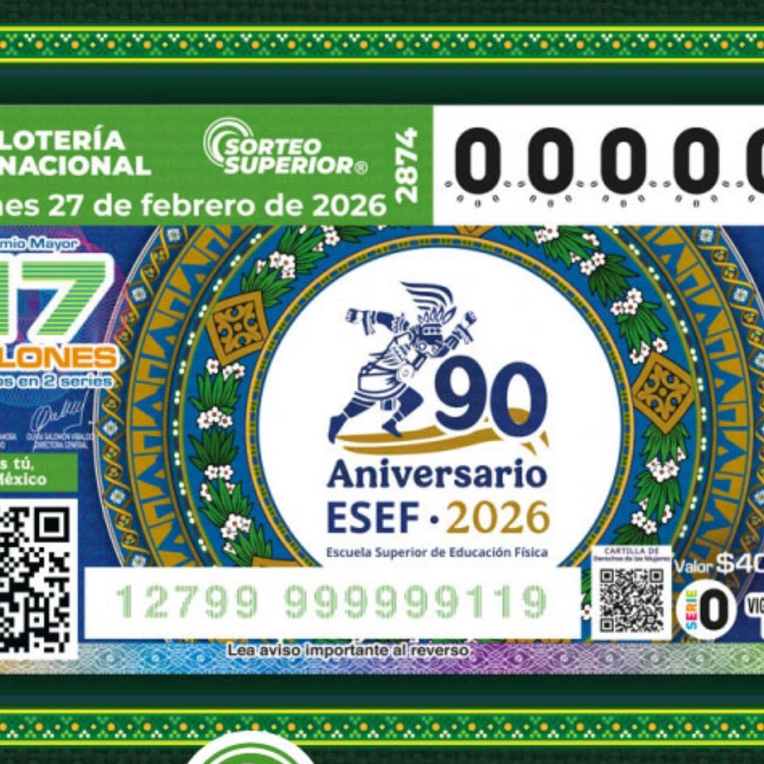 Resultados Sorteo Lotería Nacional hoy 27 de febrero 2026 lista superior 2874 y números ganadores