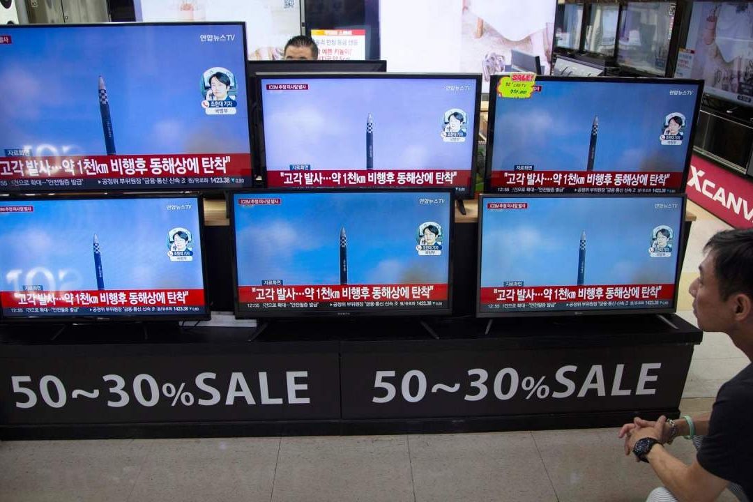 Corea del Norte Dispara Misil Balístico de Largo Alcance