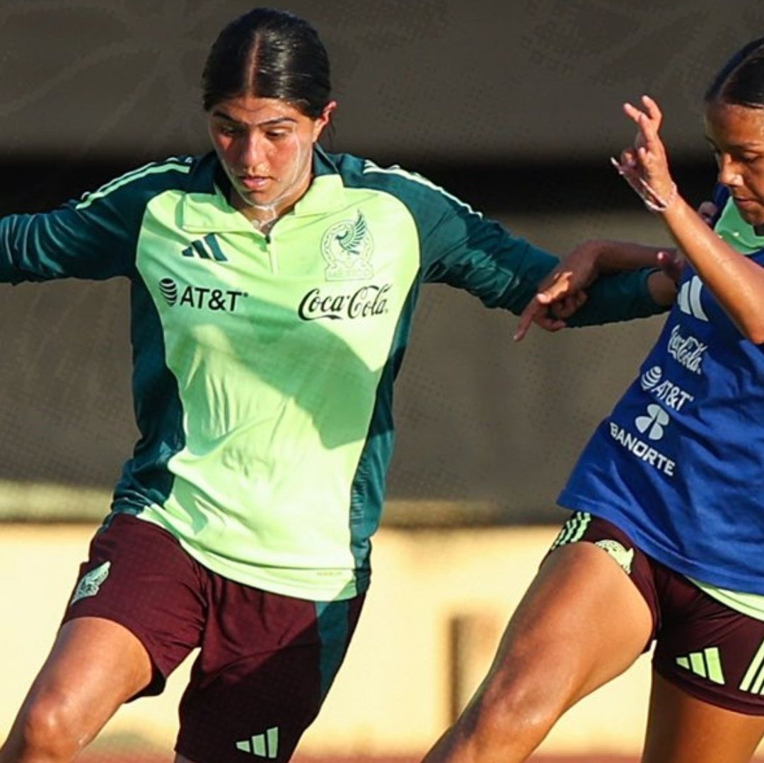 Las jugadoras mexicanas ya se preparan para su crucial duelo ante Corea del Norte. Foto @Miseleccionfem