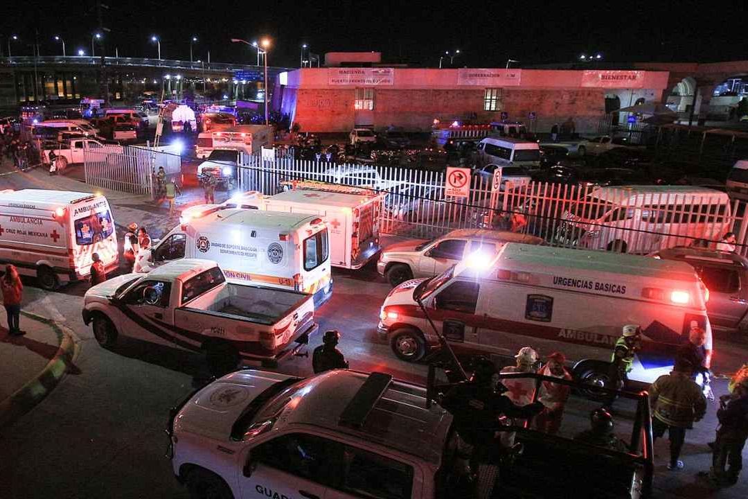 EU dará permiso humanitario a migrantes heridos en incendio en Chihuahua