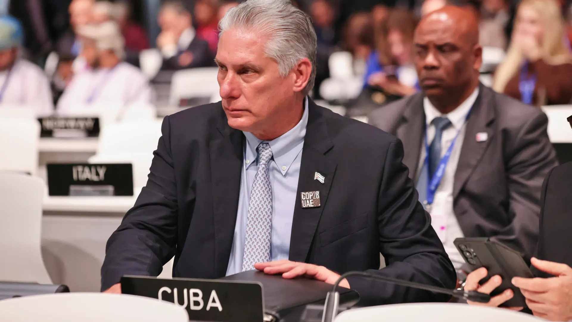 Presidente de Cuba, Miguel Díaz-Canel Bermúdez. Foto: EFE
