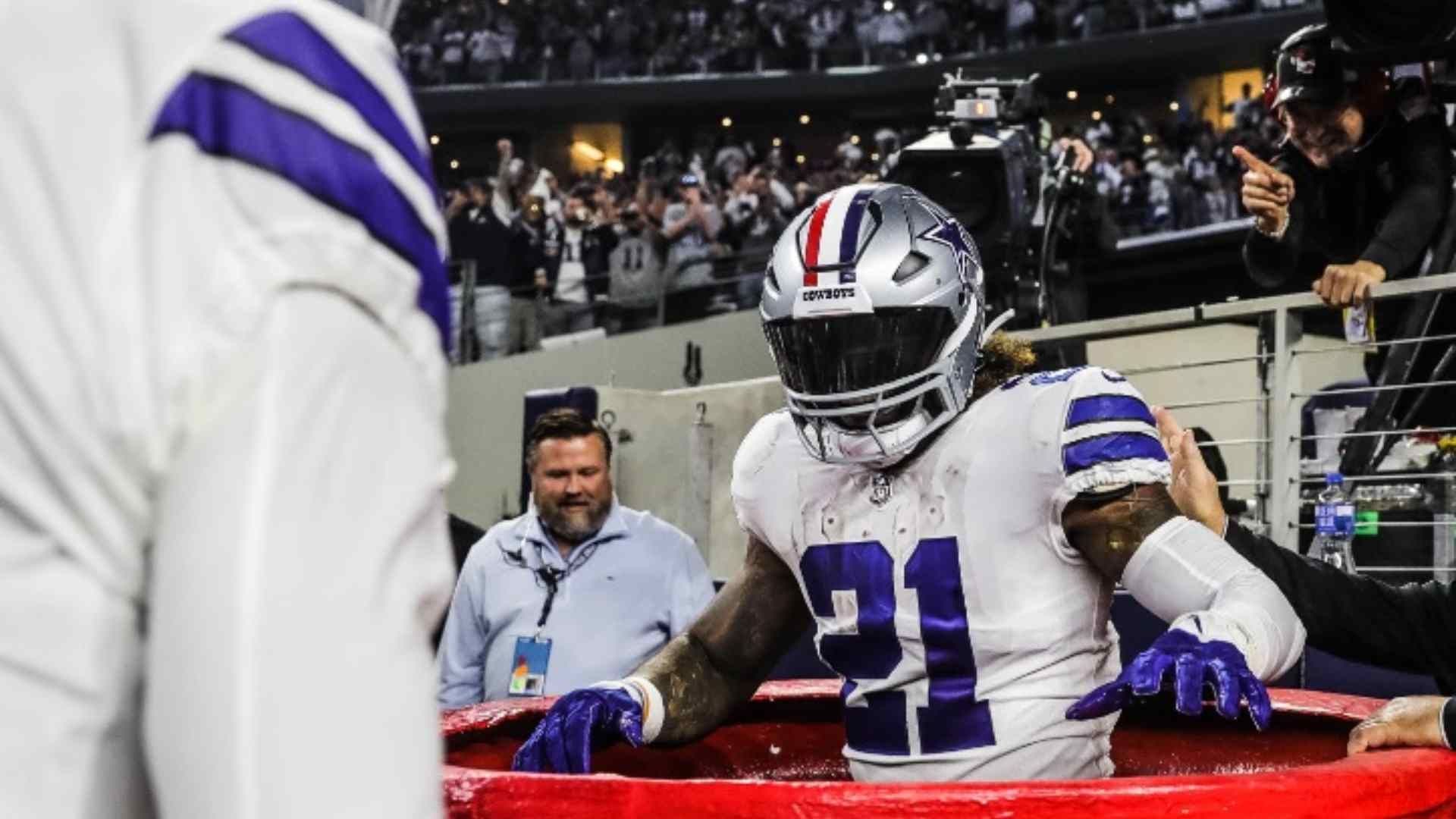 Ezekiel Elliott, exjugador de Dallas Cowboys de la NFL