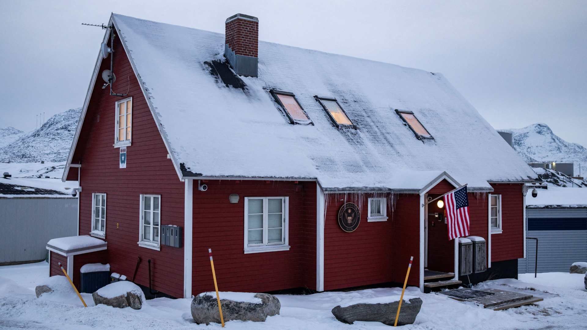 El Consulado de Estados Unidos en Nuuk, Groenlandia,