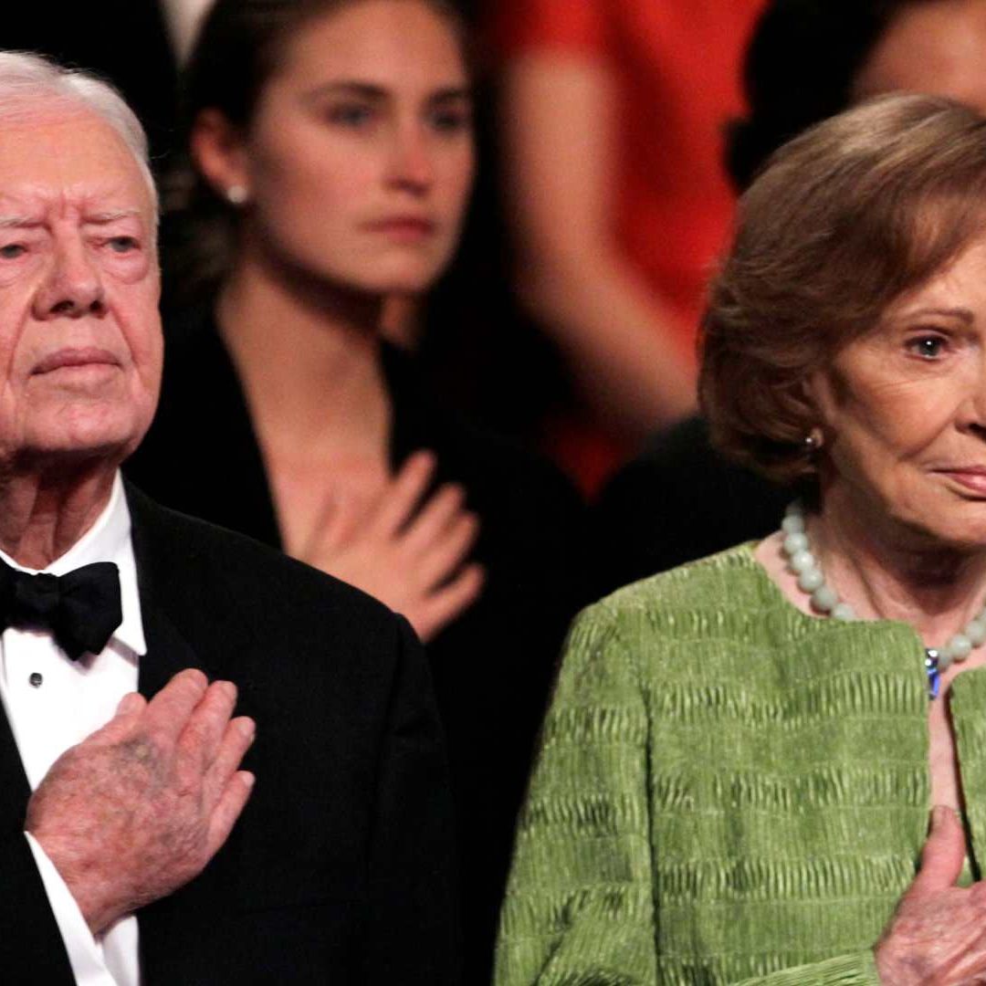 El expresidente Jimmy Carter y su esposa, Rosalynn