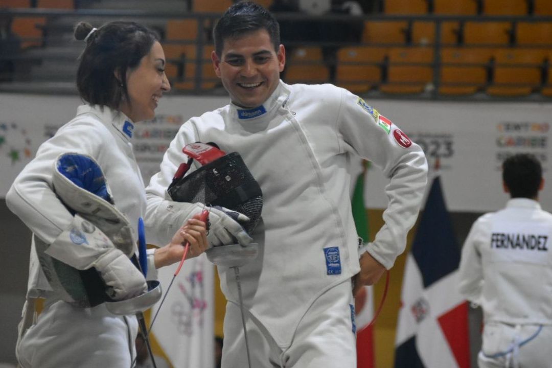 Mariana Arceo y Duilio Carrillo obtienen la medalla de oro en relevo mixto, en los Juegos Centroamericanos 2023