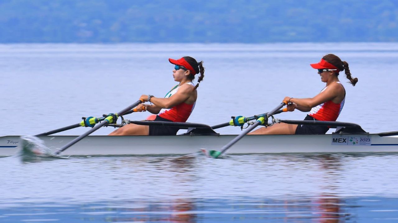 México gana más medallas en los Juegos Centroamericanos en la categoría de remo.