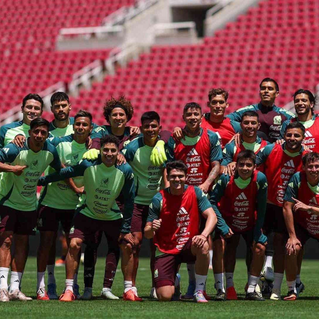 Entrenamiento de la Selección Mexicana