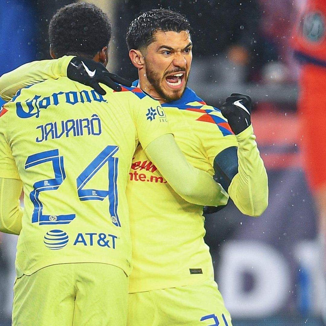 Henry Martín abrió el marcador para las Águilas. Foto: Club América