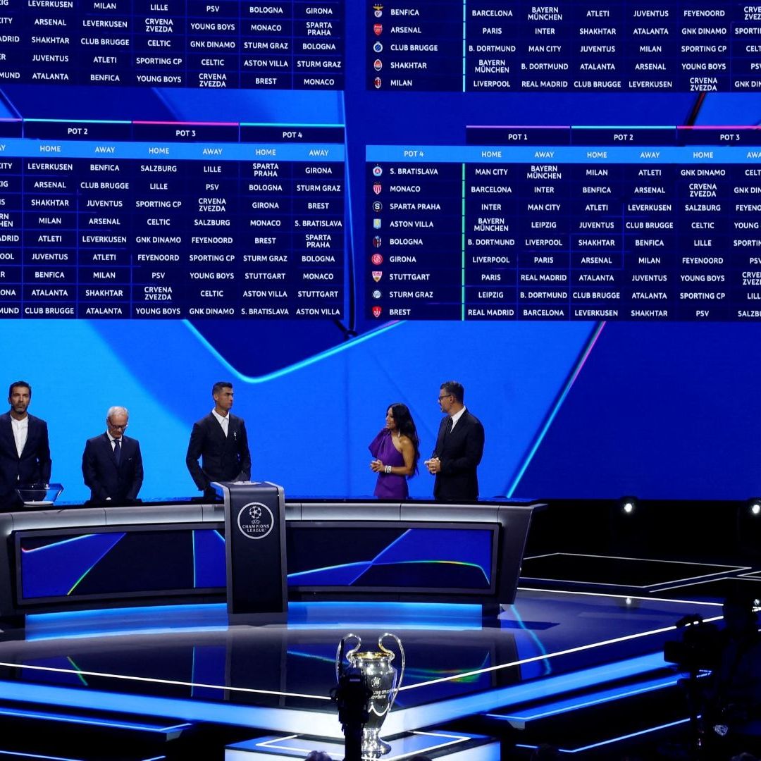 Listo el sorteo de la Champions League 2024-2025
