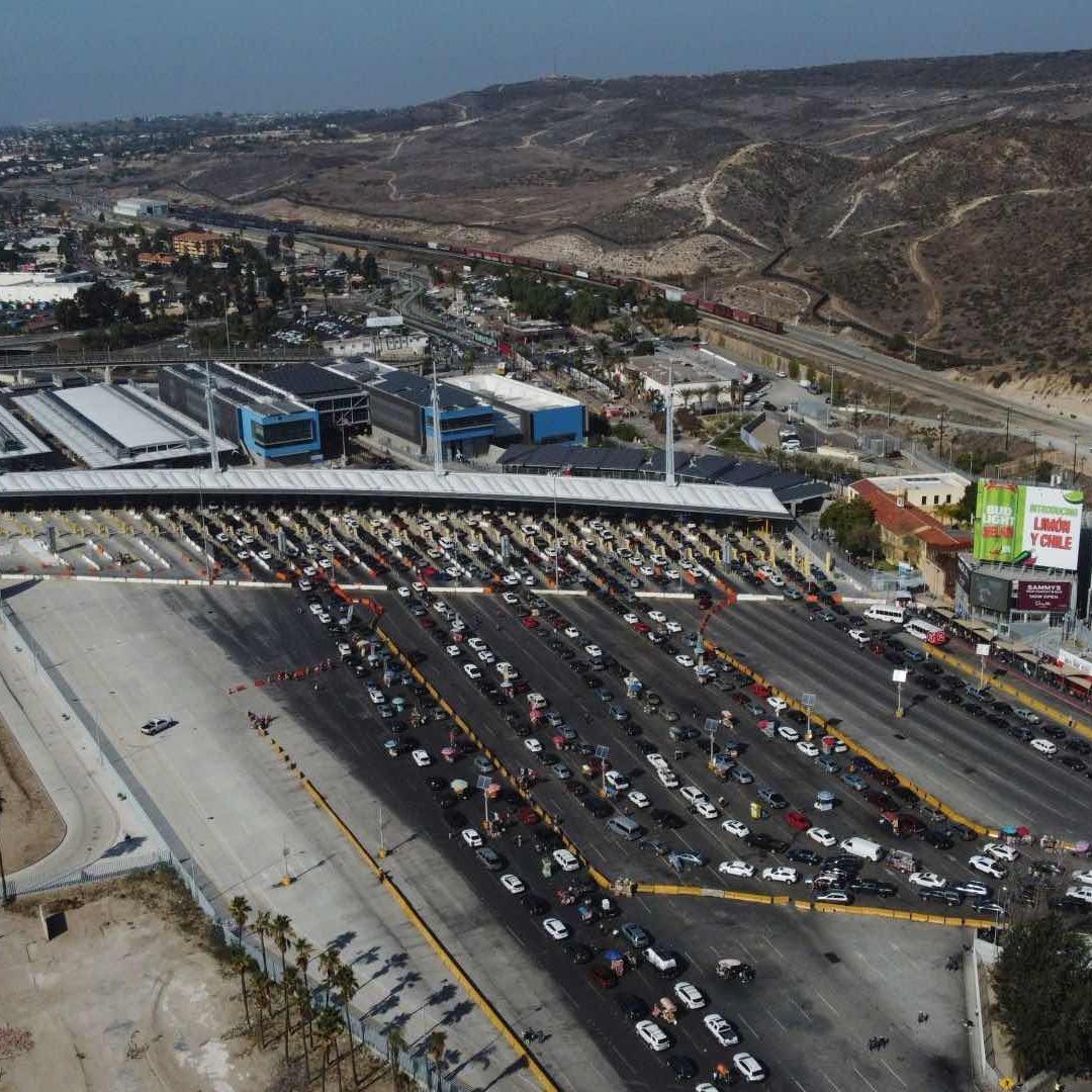 Garita de San Ysidro, entre Tijuana y San Diego