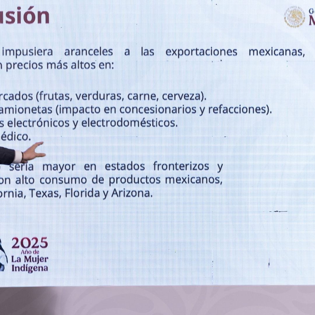 Ebrard explica afectaciones económicas por aranceles de Trump