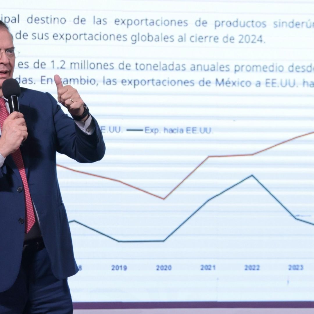 ‘No Se Justifican’, Dice Ebrard sobre Aranceles de Estados Unidos a Acero y Aluminio de México