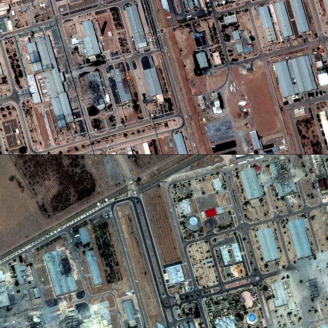 Intalaciones nucleares iraníes