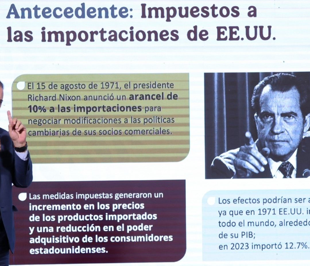 Marcelo Ebrard, secretario de Economía, en la conferencia mañanera de hoy, 27 de noviembre de 2024
