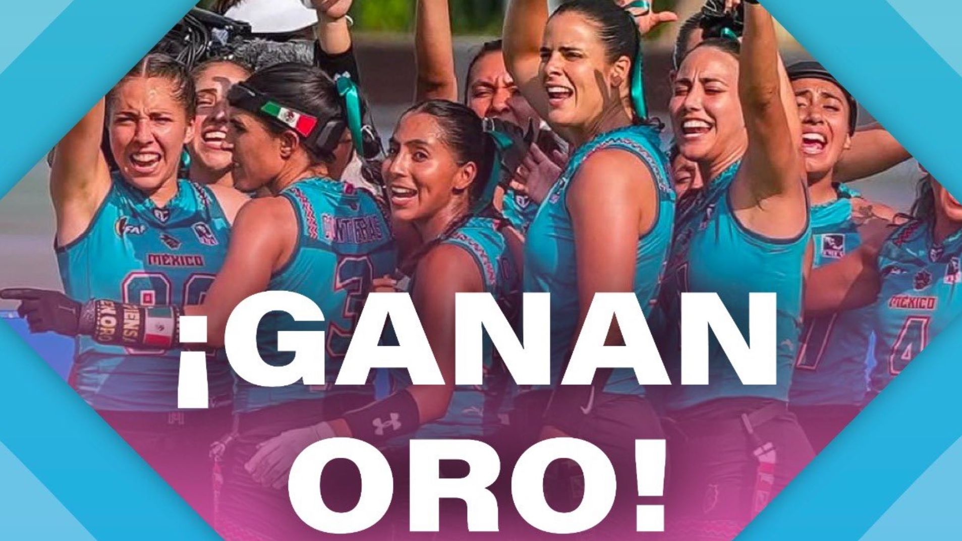 México es bicampeón gana oro en flag football femenil vence a Estados Unidos en World Games 2025