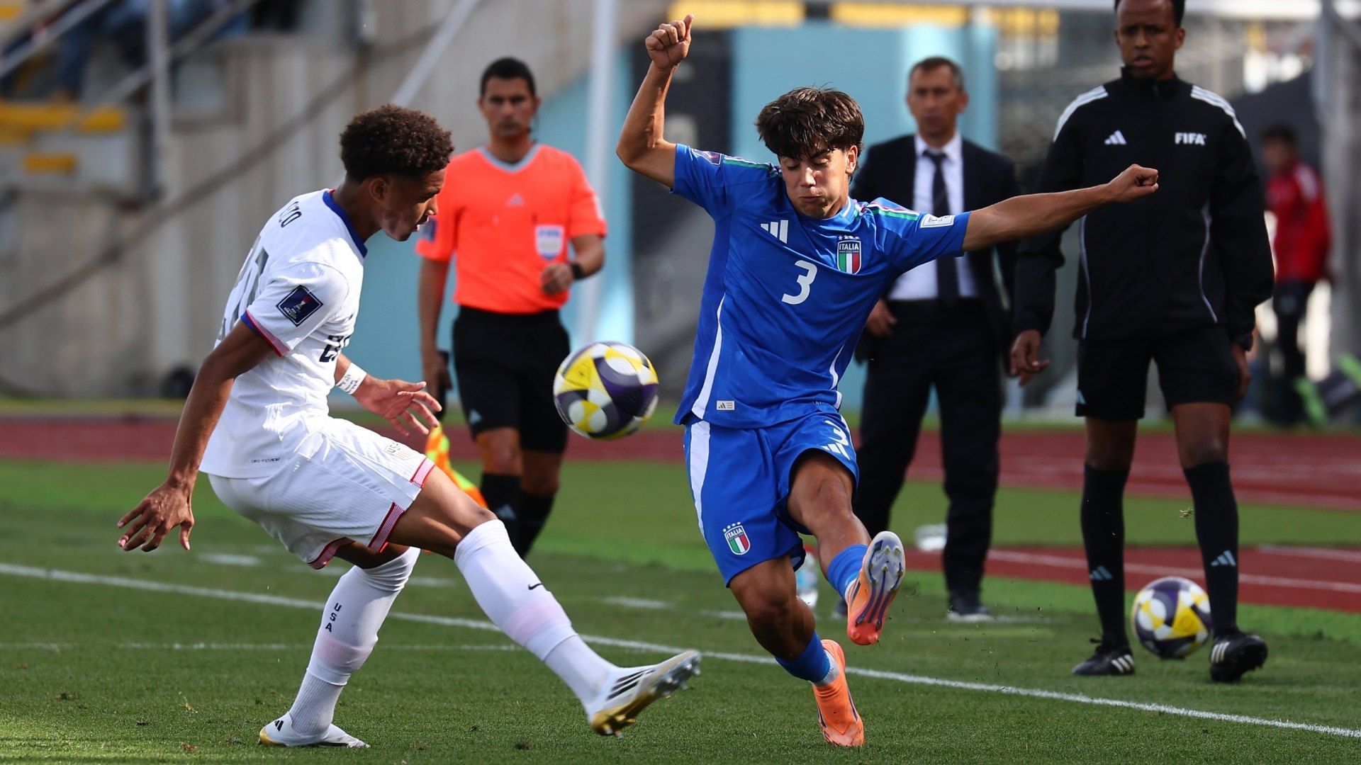 Estados Unidos tuvo un partido complicado ante Italia, por el boleto a la siguiente fase del Mundial Sub-20