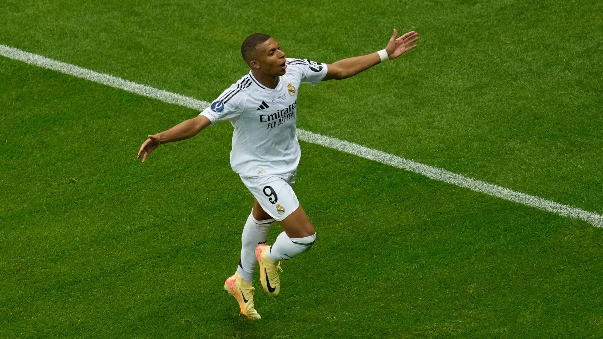 Con su gol, Mbappé aseguró el triunfo madridista. Foto AP