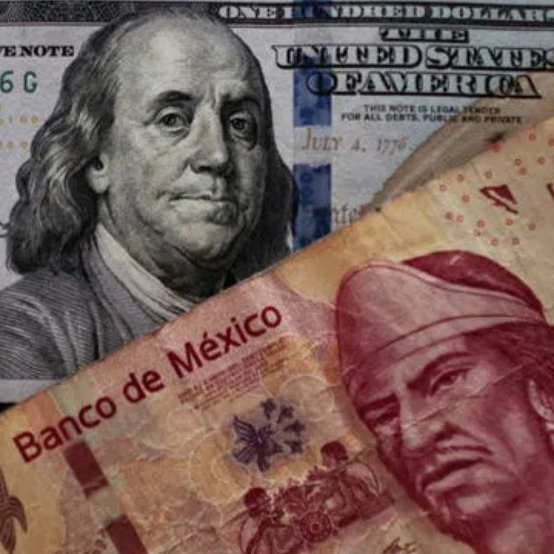 Peso Mexicano Alcanza Nuevo Mínimo: Toca Nivel No Visto en Más de 10 Meses; Así Cotiza