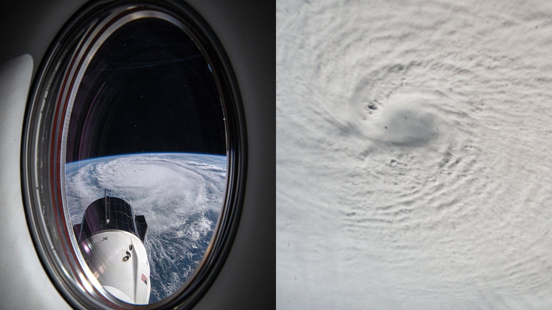 Cámaras externas de la Estación Espacial Internacional muestran al huracán Milton y su ojo mientras se acerca a Florida