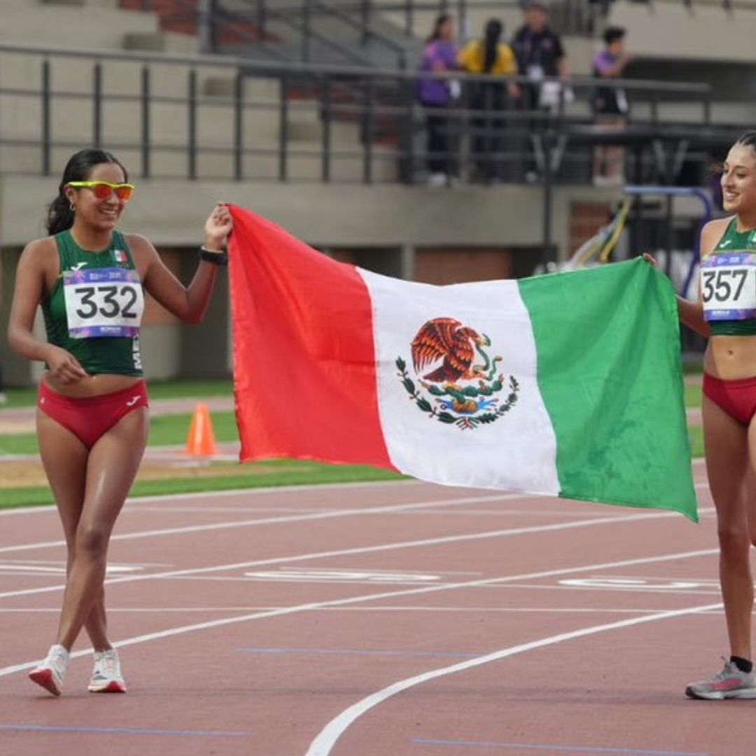 Ximena Serrano y Valeria Flores, medallistas mexicanas