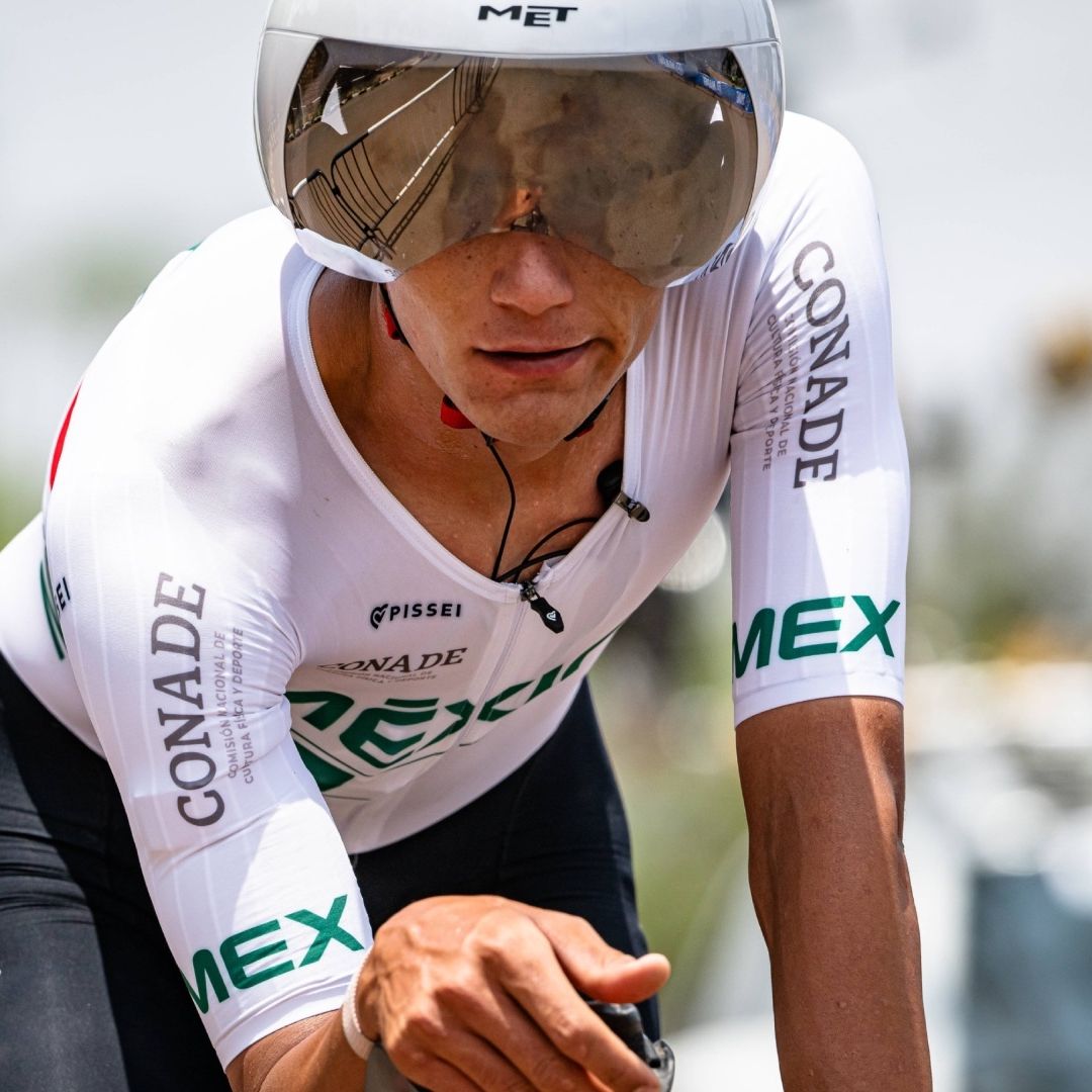Isaac del Toro Regresó a México para el Campeonato Nacional de Ciclismo