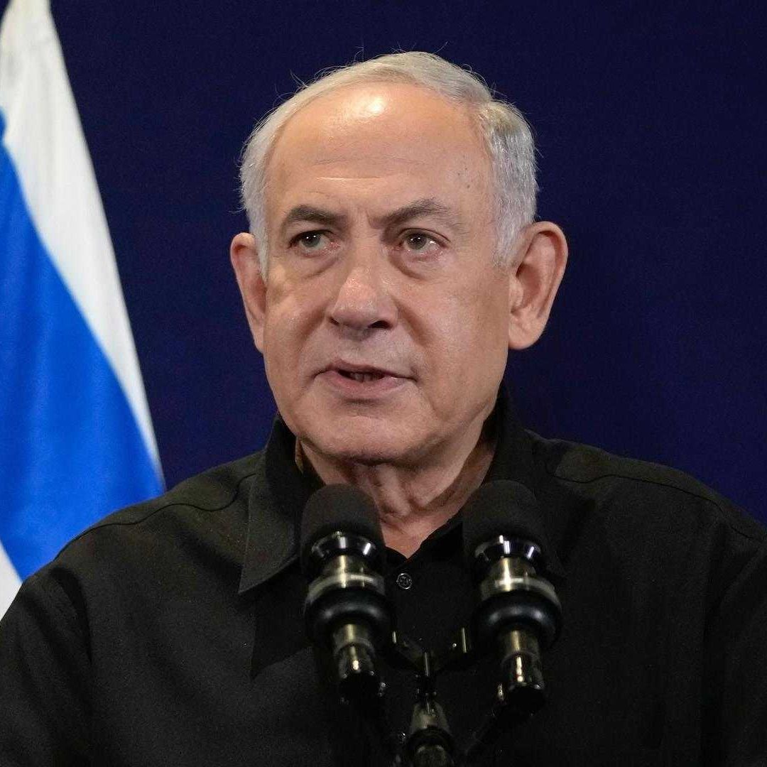 El primer ministro israelí, Benjamin Netanyahu, habla en conferencia de prensa en Tel Aviv