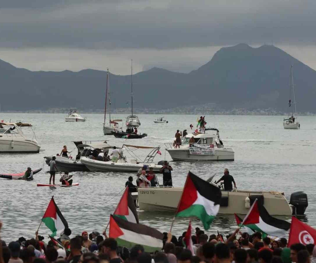 Flotilla Gaza Palestina. Foto: EFE