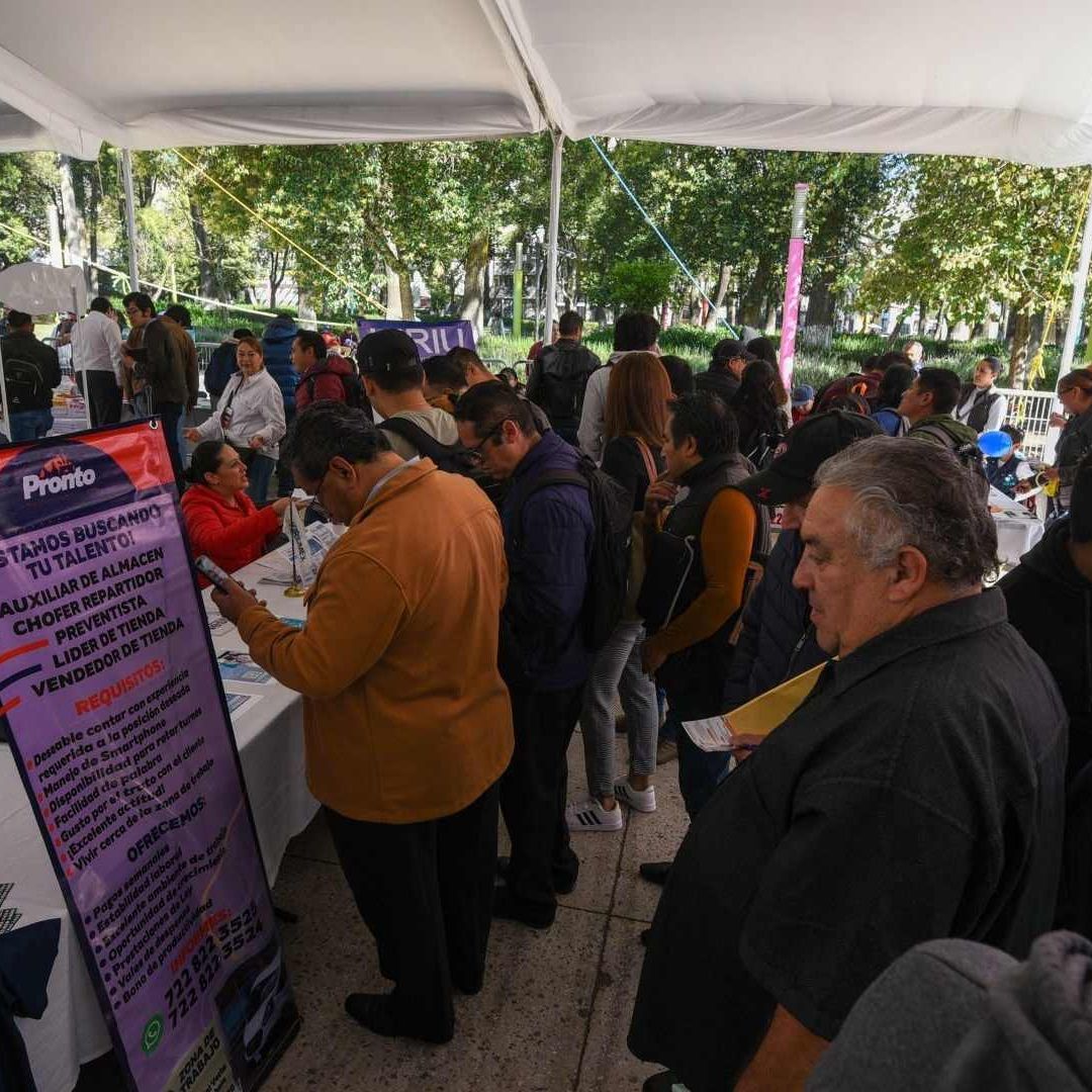 Feria del empleo en Toluca, Edomex