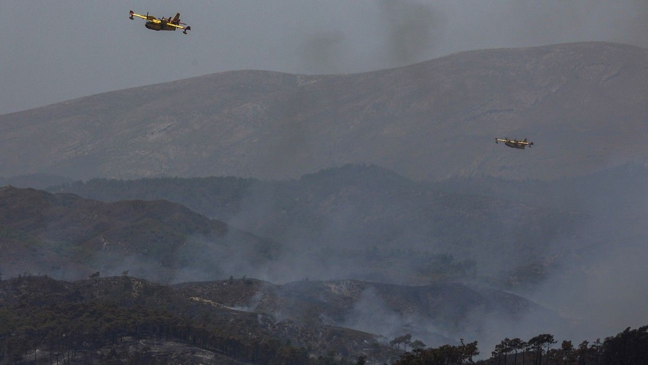 Mejora Panorama por Incendios Forestales en Grecia