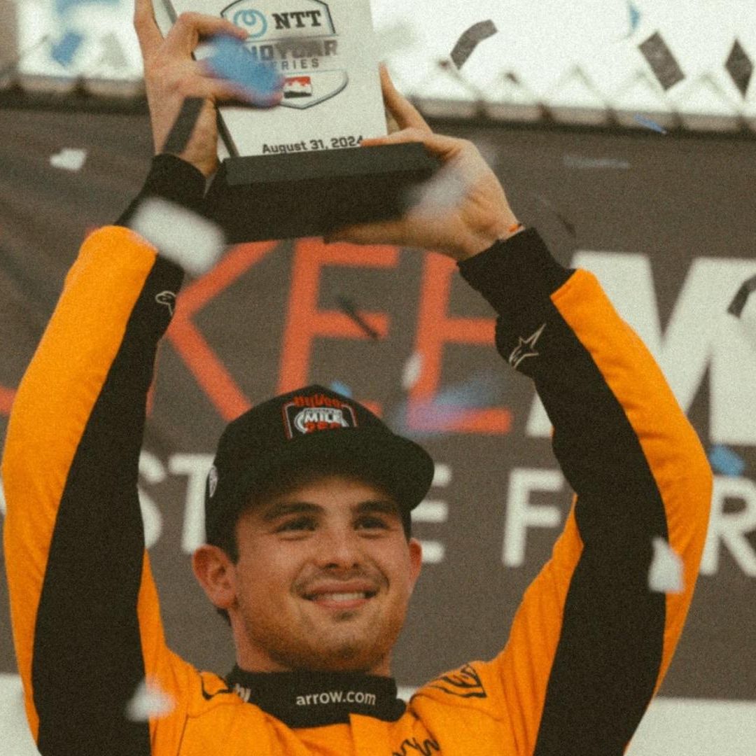 O’Ward consiguió su tercer triunfo esta temporada después de St. Pete y Mid-Ohio