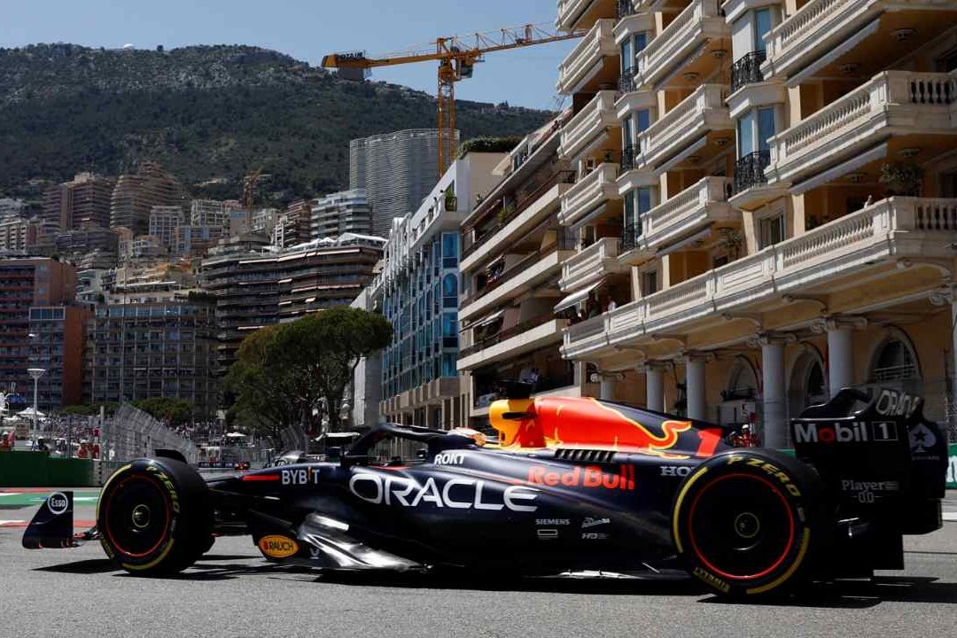 Verstappen, líder en prácticas del GP de Mónaco