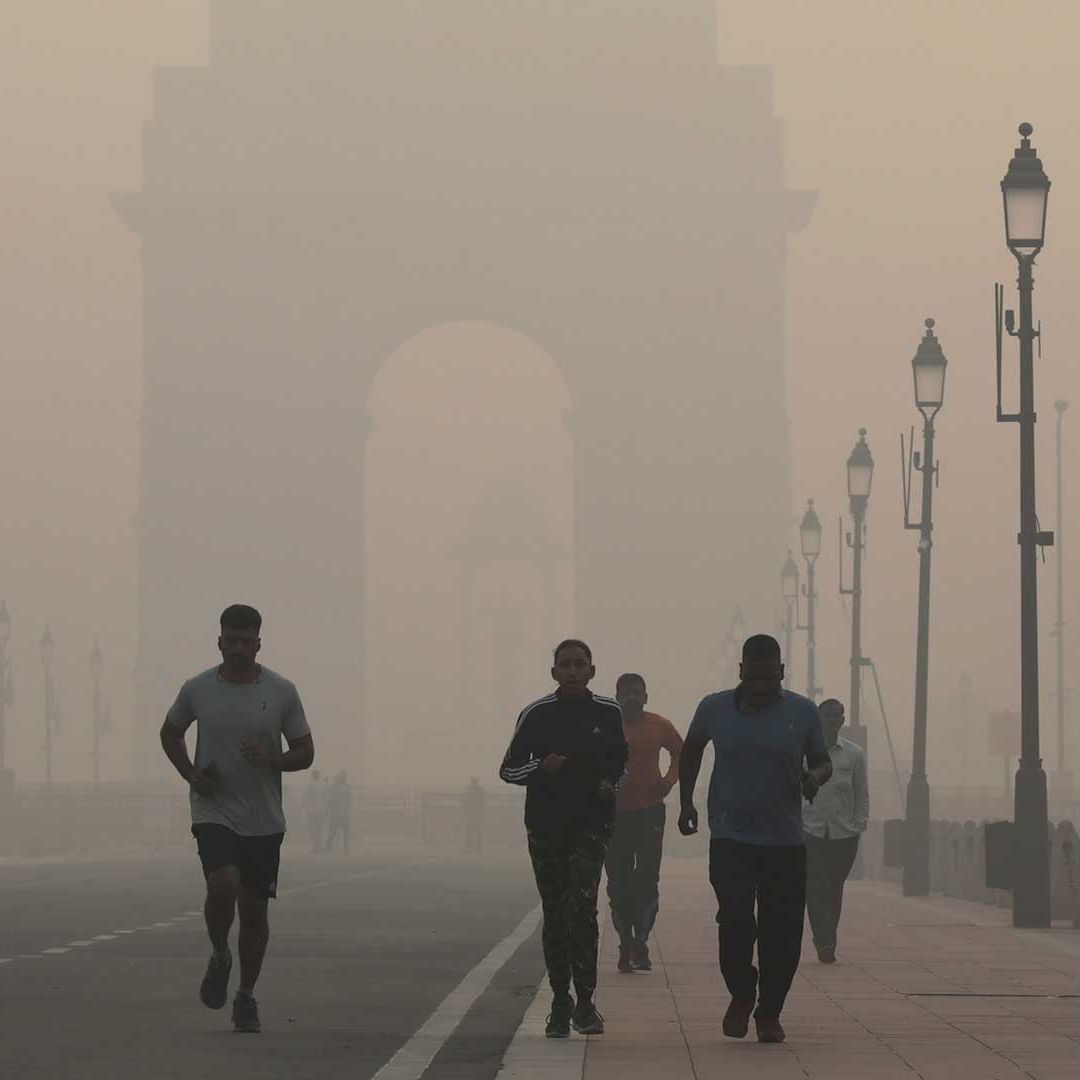 Los niveles de contaminación en Nueva Delhi son altamente peligrosos.