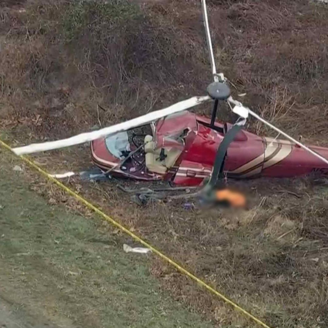 Choque de helicópteros en Nueva Jersey