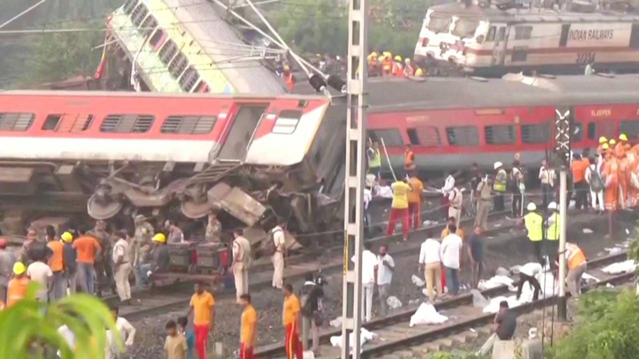 La comunidad internacional lamentó la colisión de tren ocurrida en el estado indio de Odisha