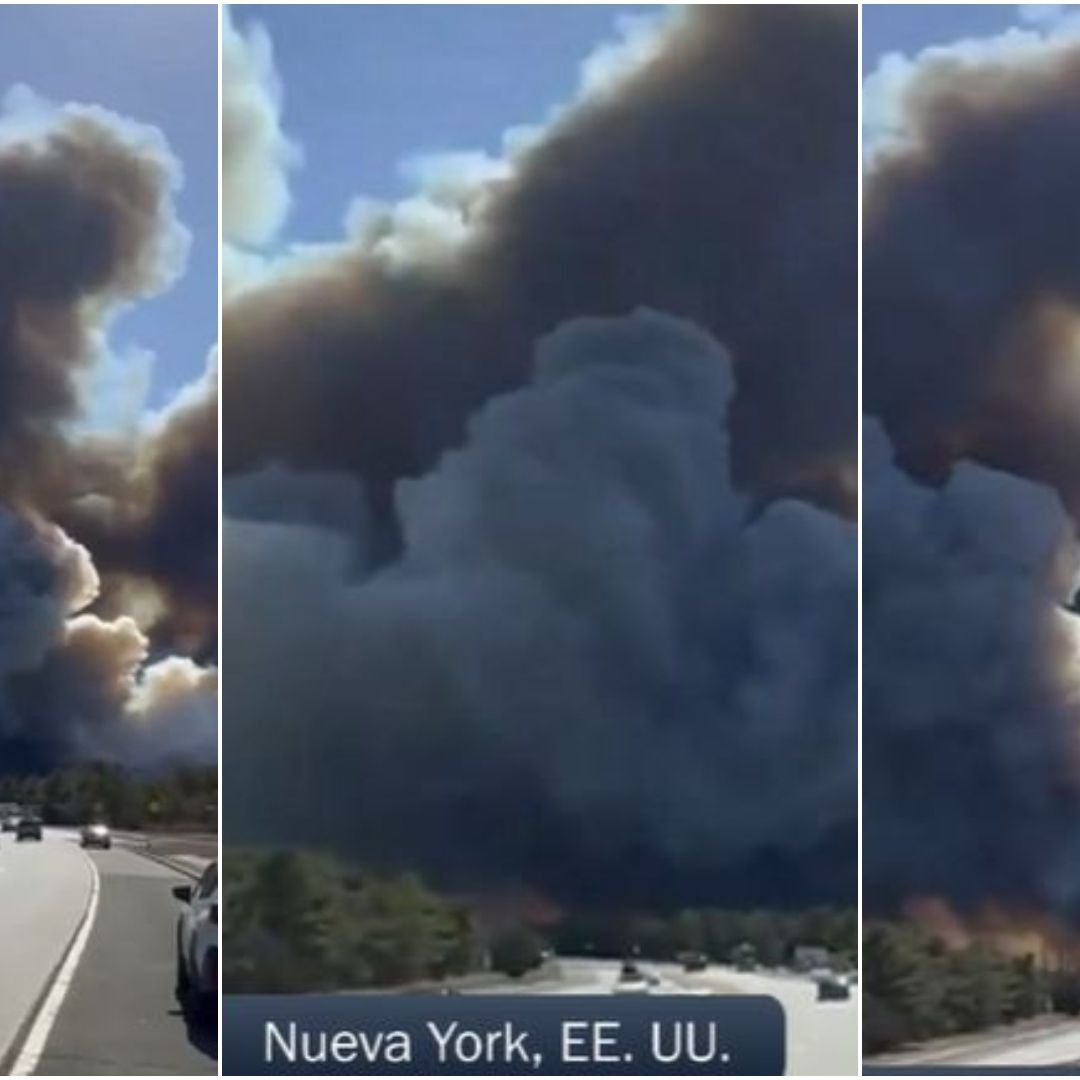 Autoridades declararon el estado de emergencia en Nueva York por los incendios.