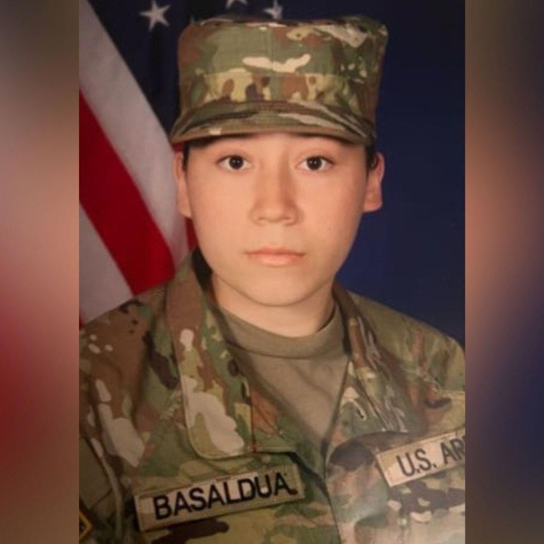 La soldado Ana Fernanda Basaldua Ruiz, de 21 años