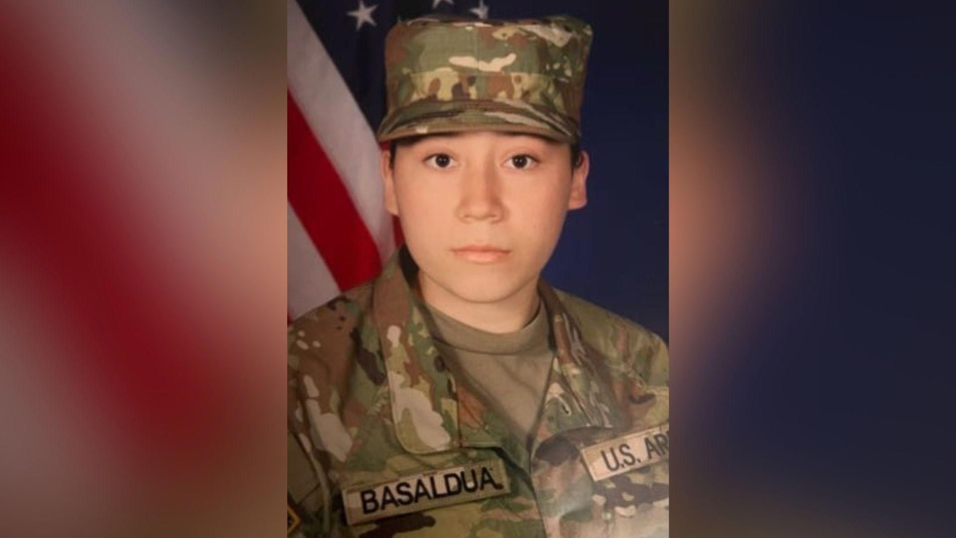 La soldado Ana Fernanda Basaldua Ruiz, de 21 años