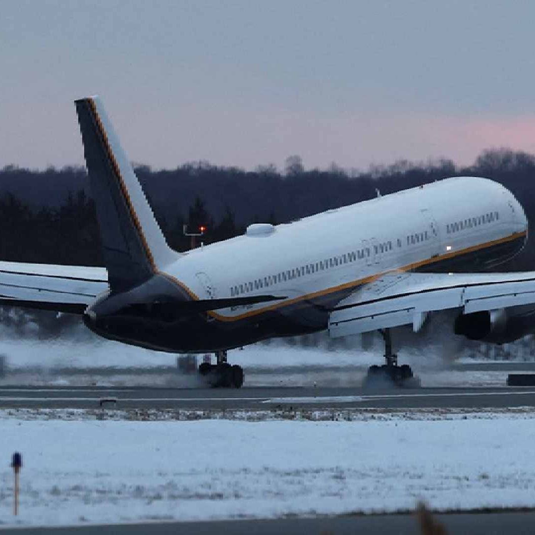 Nicolás Maduro aterriza en EU. foto: Reuters