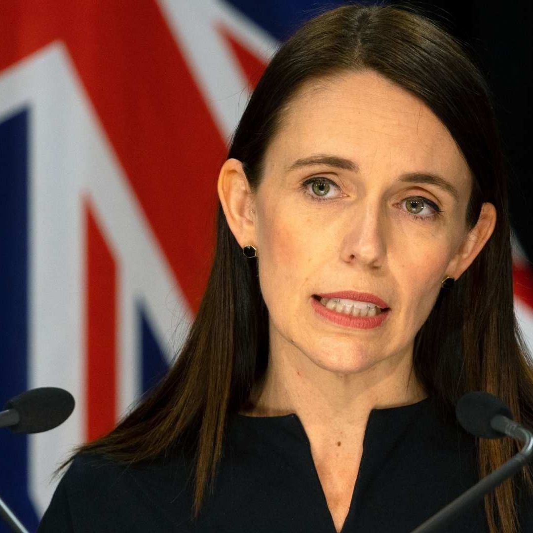 Primera ministra de Nueva Zelanda, Jacinda Ardern