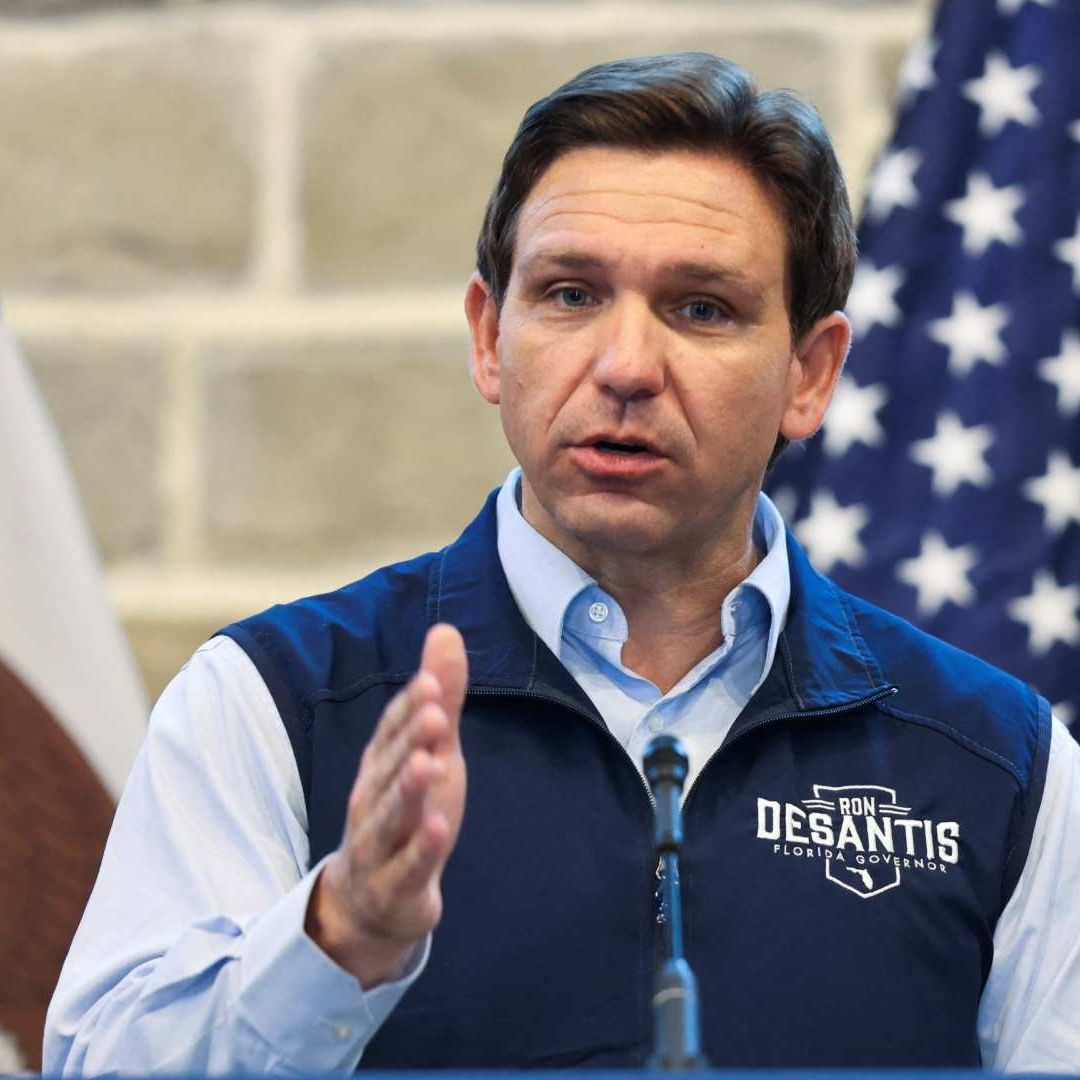 Ron DeSantis, gobernador de Florida y candidato republicano