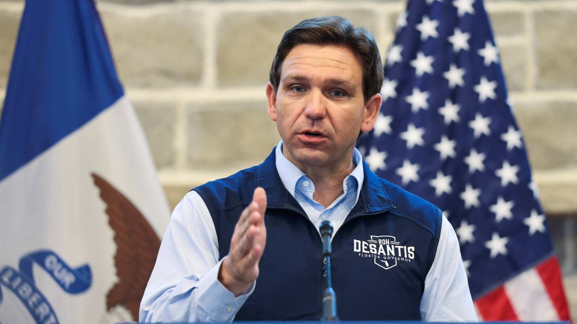 Ron DeSantis, gobernador de Florida y candidato republicano