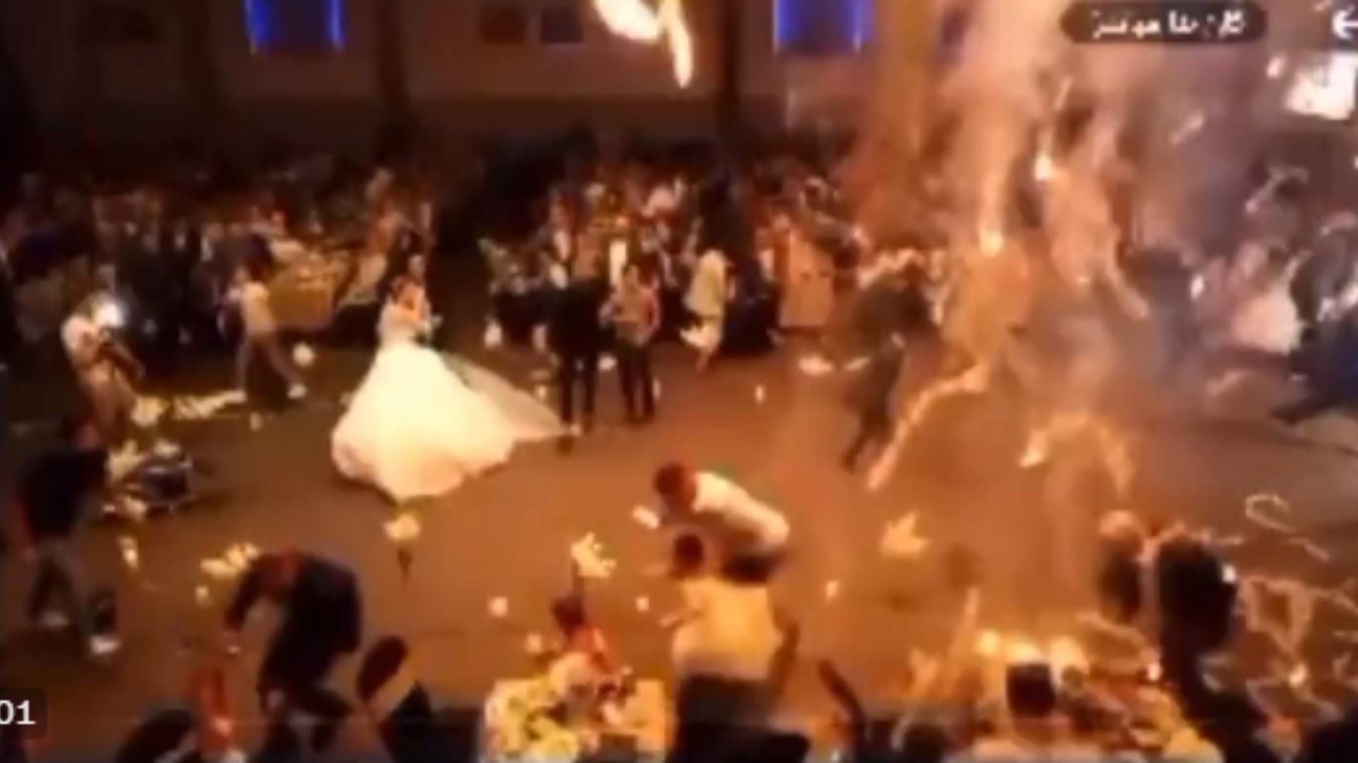 Video Incendio en Boda en Irak