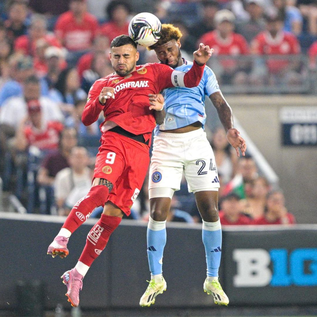 Alexis Vega fue el capitán del Toluca, ante el New York City FC en la Leagues Cup 2025.