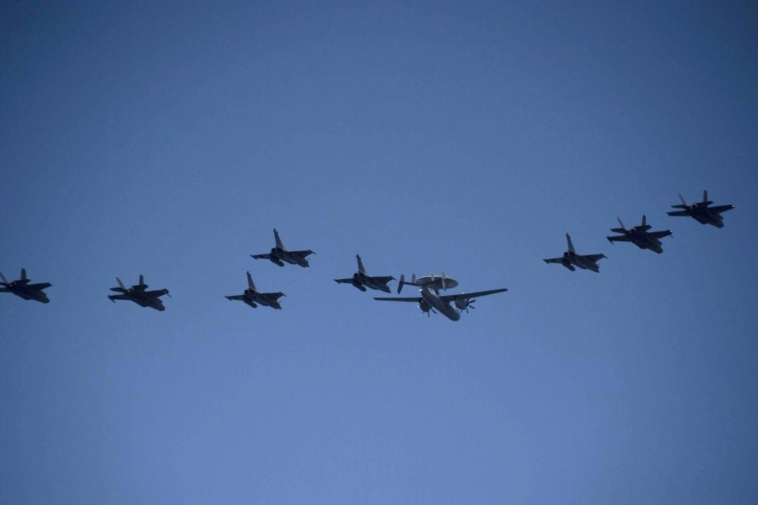 Cazas británicos interceptan aviones rusos