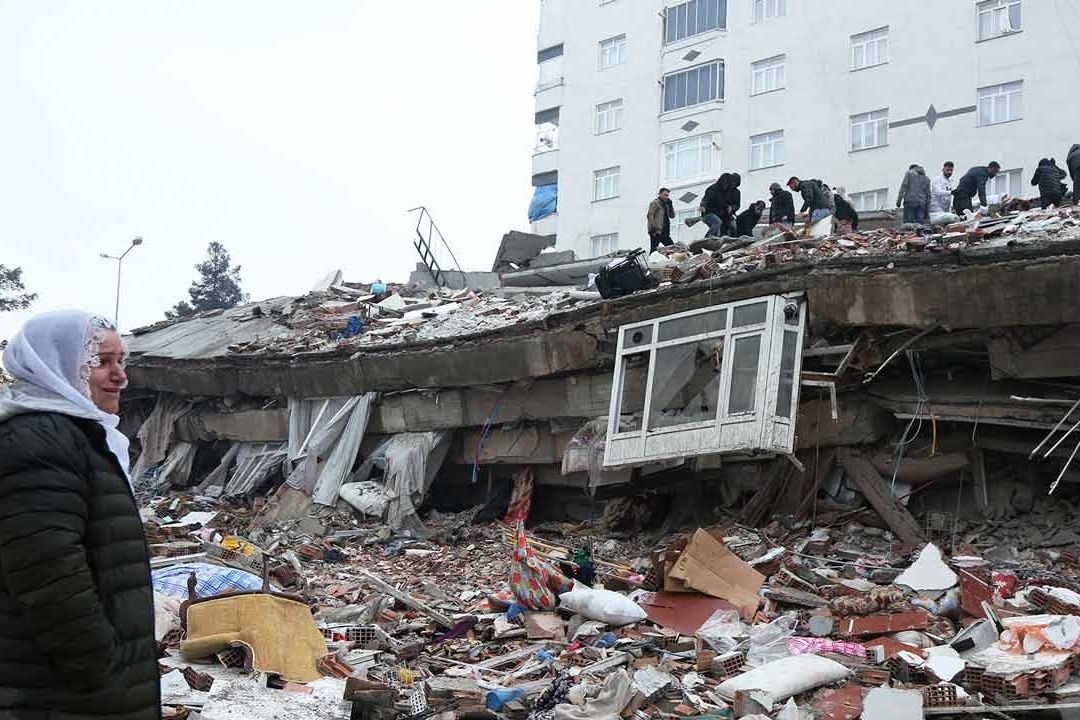Video: Momento exacto de sismo en Turquía